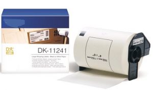 COMPATIBLE Brother Label 102mmX152mm 200ps P-Touch QL1000 1050 1060 (DK-11241), (White)