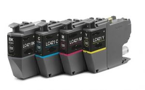 COMPATIBLE Brother ink DCP-J1050DW,J1140DW,MFC-J1010DW (LC-421XLBK), (Black) - 0.5K