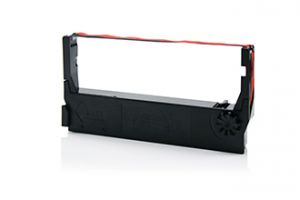 COMPATIBLE Epson Ribbon TM-267/M-252/M-262/M-267 (C43S015362), (Black-Red) - 12.7MM*4M
