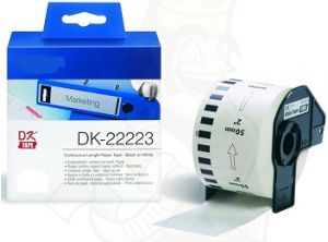 COMPATIBLE Brother Label 50mmX30.48m P-Touch QL1000 1050 1060 (DK-22223), (White)