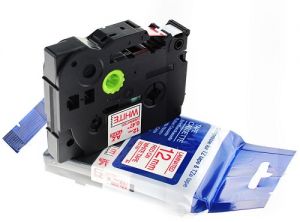COMPATIBLE Brother Label Laminated 18mmX8m (TZ-S641/TZe-S641), (Black-Yellow)