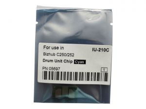 EL<b> Chip</b> for MINOLTA <b>Drum Unit</b> BH C250/252 (Cyan)