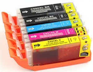 COMPATIBLE Canon Ink Pixma IP7250,MG5450,MG6350 (PGI-550PGBK XL), (Black) - 22 ml