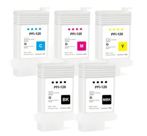 COMPATIBLE Canon Ink imagePROGRAF TM-200,TM-300 (2885C001), (Black) - 130 ml