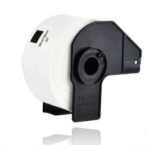 COMPATIBLE Brother Label 58mmX58m P-Touch QL1000,1050,1060,820 (DK-11207), (White)
