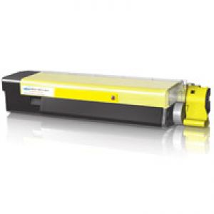COMPATIBLE OKI Toner with Chip - C5600XX/C5700XX (43381905), (Yellow) - 2K