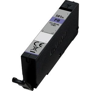 COMPATIBLE Canon Ink With chipTS8150,8152,8240,8350,9150 (CLI-581XXL PB), (Blau Foto) - 9.14K