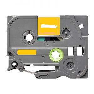 COMPATIBLE Brother Label Label color Gold 12mmX5m P-Touch (TZe-MQ835), (White-Gold)