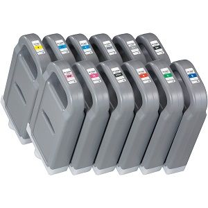 COMPATIBLE Canon Ink iPF8300/iPF8400/iPF9400 (6684B001), (Yellow) - 700 ml
