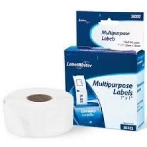 COMPATIBLE DYMO Label 24mmX13mm 1000psc DYMO Labelwriter 400 (S0722530), (White)