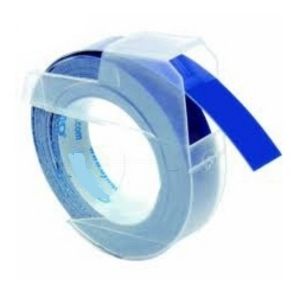 COMPATIBLE DYMO Label Dymo Junior/Omega Nastro a relievo 3D-9MMx3M (S0898140), (Blue) - 9mmx3m