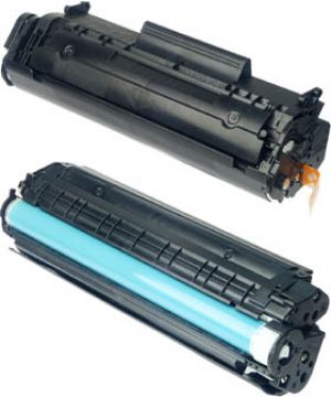 COMPATIBLE HP/Canon Toner Laser 1010/1012/1015/1020/1022 (Q2612H), (Black) - 4K 