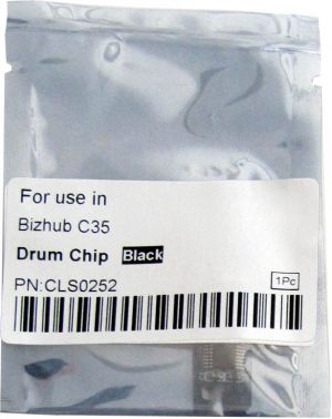 EL<b> Chip</b> for MINOLTA Drum Unit BH C25/35 (Black)