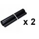 COMPATIBLE Sharp Ribbon 50Mx2 TTR FAX NX A 450/P400/500-UX 9CR (Black) - 180 Pag