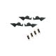 EL Sharp <b>Upper Picker Finger</b> W/Spring AL-1620/AL-1621/AL-1640/AL-1650/AL-1670/AR-162/AR-163/AR-164/AR-200/AR-201