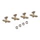 EL Kyocera <b>Upper Picker Finger</b> W/Spring FS 1000/FS 1010/FS 1018/FS 1020/FS 1030/KM 1500/KM 1815/KM 1820