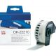 COMPATIBLE Brother Label 29mmX30.48m P-Touch QL1000 1050 1060 (DK-22210), (White)
