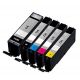 COMPATIBLE Canon Ink With chip TS6150,8150,9150,TR7550,8550 (CLI-581XXL M), (Magenta) - 0.83K