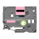 COMPATIBLE Brother Label Label color Black-Pastel Pink 12mmX5m P-Touch (TZe-MQE31), (Black-Pink)