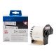 COMPATIBLE Brother Label Black/Red 62mmX15Meter P-Touch QL800,810,820 (DK-22251), (Black-Red)