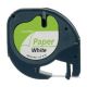 COMPATIBLE DYMO Label 12mmX4m DYMO-Letratag 2000,LT100H,QX50 (S0721520), (Black-White)