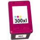 COMPATIBLE HP Ink D2560 F4210 4224 F4280 CC644EE 300XL (CC644EE), (3 Color) - 21 ml