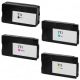 COMPATIBLE HP Ink Pigment T120,T125,T130,T520,T525,T530 (CZ132A), (Yellow) - 29m