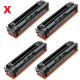 COMPATIBLE HP Toner With chip Color Pro M255,MFP M282nw/M283fw (W2212X), (Yellow) - 2.45K